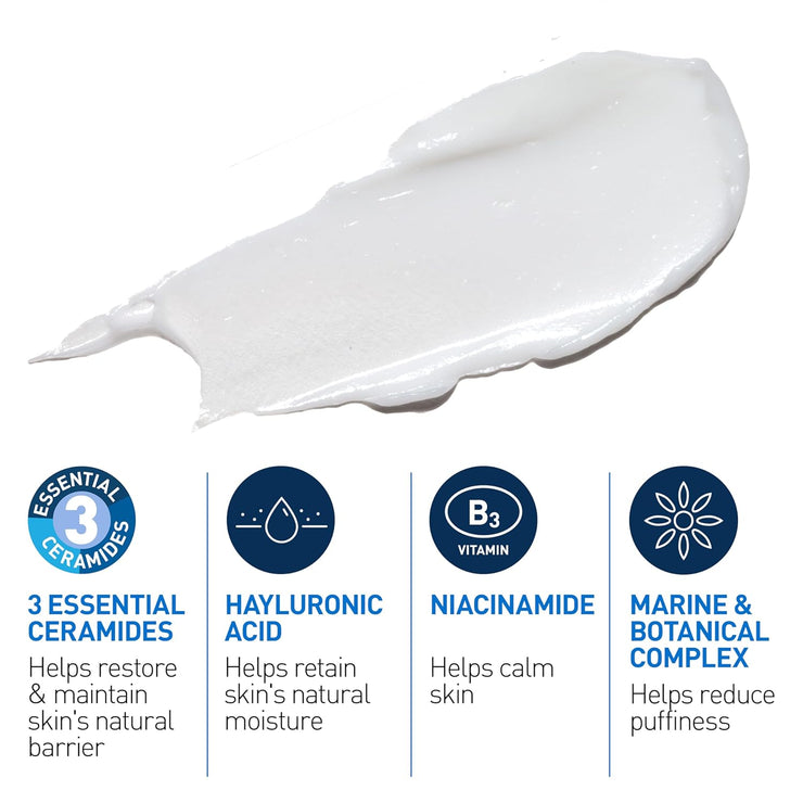 CeraVe Eye Repair Cream for Dark Circles and Puffiness for All Skin Types